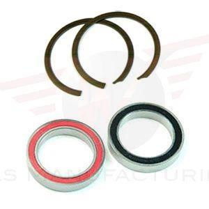 Zestaw łożysk i klamer/pierścieni mocujących do gruntownej regeneracji suportu