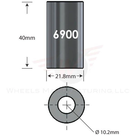 Kształtka WheelsMFG Przelotowa Over Axle Do Serwisu Łożysk 6900