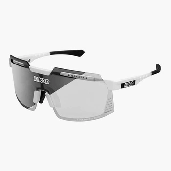 Okulary SCICON AEROWATT FOZA White Gloss - SCNPP Photochromic Silver