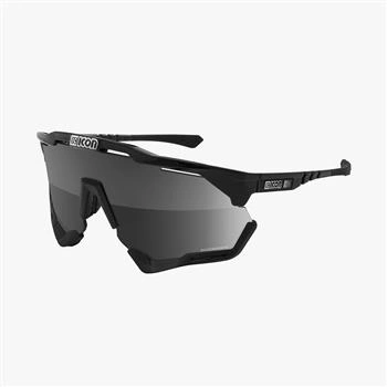 Okulary SCICON AEROSHADE XL Black Gloss/Black - SCNPP Multimirror Silver
