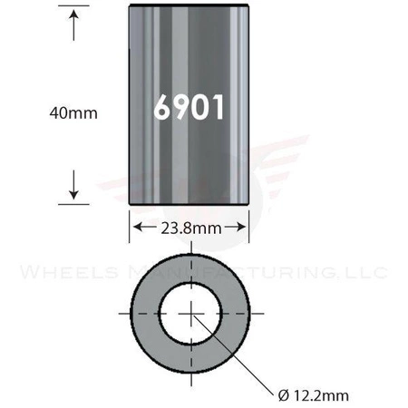 Kształtka WheelsMFG Przelotowa Over Axle Do Serwisu Łożysk 6901