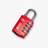 Kłódka SCICON TSA LUGGAGE PADLOCK Red