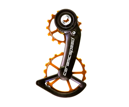 Wózek Przerzutki CeramicSpeed OSPW SRAM Red/Force AXS ORANGE LIMITED Coated