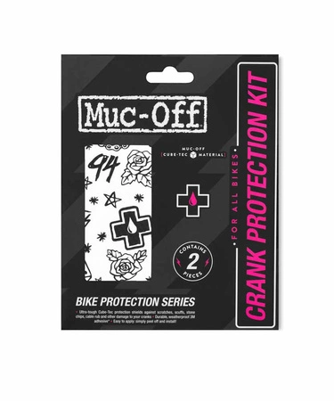 MUC-OFF ZESTAW NAKLEJEK OCHRONNYCH NA KORBĘ Crank Protection Kit - Punk