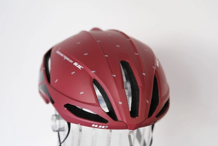 Kask rowerowy HJC FURION Czerwony MT PATTERN RED