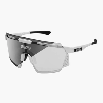 Okulary SCICON AEROWATT White Gloss - SCNPP Photochromic Silver