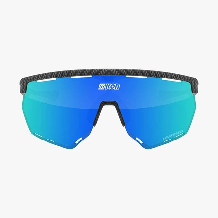 Okulary SCICON AEROWING Carbon Matt - SCNPP Multimirror Blue