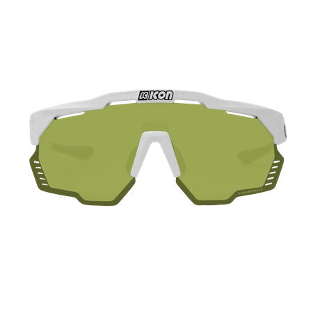 Okulary SCICON AEROSHADE KUNKEN White Gloss - SCNPP Green Trail