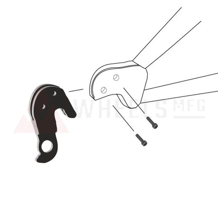 Hak Przerzutki WheelsMFG Cannondale 17