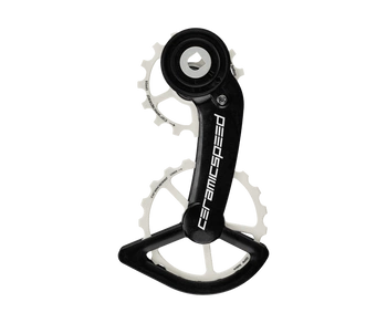 Wózek Przerzutki CeramicSpeed OSPW SRAM Red/Force AXS Series Cerakote White Coated