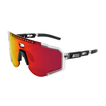 Okulary SCICON AEROSCOPE Crystal Gloss - SCNPP Multimirror Red