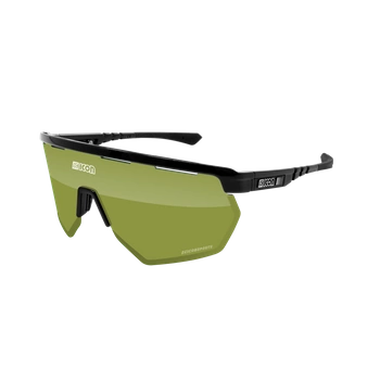 Okulary SCICON AEROWING Black Gloss - SCNPP Green Trail