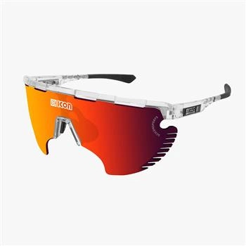 Okulary SCICON AEROWING LAMON Crystal Gloss - SCNPP Multimirror Red
