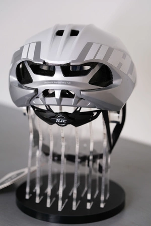Kask rowerowy HJC FURION Biało Szary GLOSSY WH SL