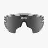 Okulary SCICON AEROWING LAMON Black Gloss White Stripes - SCNPP Multimirror Silver