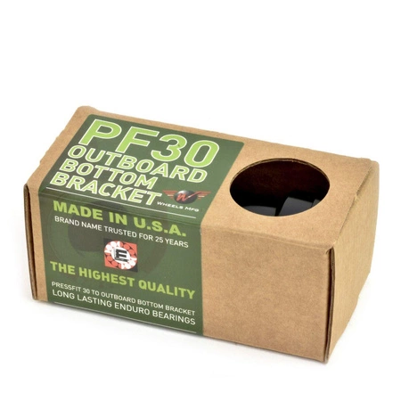 Suport WheelsMFG PF30 Skręcany Oś 22/24mm ABEC-3 Czarny