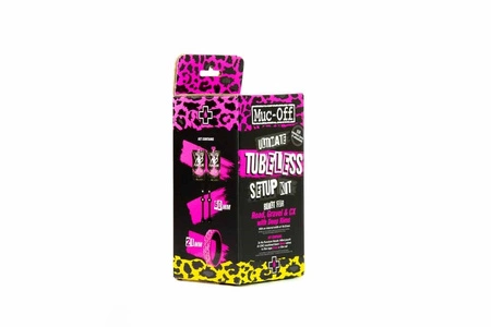 MUC-OFF KOMPLETNY ZESTAW TUBLESS SZOSA/GRAVEL Road/Gravel Tubeless Setup Kit 60mm