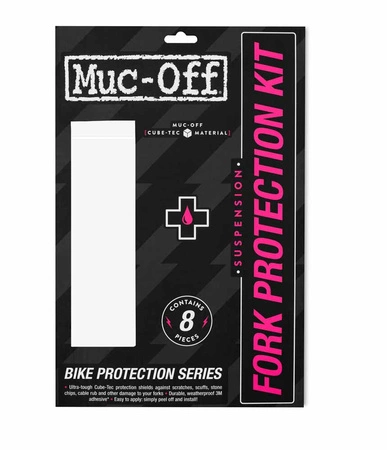 MUC-OFF ZESTAW NAKLEJEK OCHRONNYCH NA WIDELEC Fork Protection Kit - Clear Matt