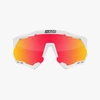 Okulary SCICON AEROSHADE XL White Gloss/White - SCNPP Multimirror Red