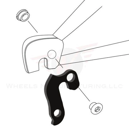 Hak Przerzutki WheelsMFG 102