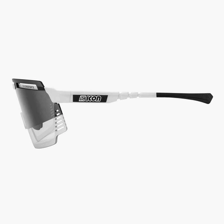 Okulary SCICON AEROWATT White Gloss - SCNPP Photochromic Silver