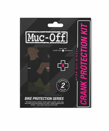 MUC-OFF ZESTAW NAKLEJEK OCHRONNYCH NA KORBĘ Crank Protection Kit - Camo