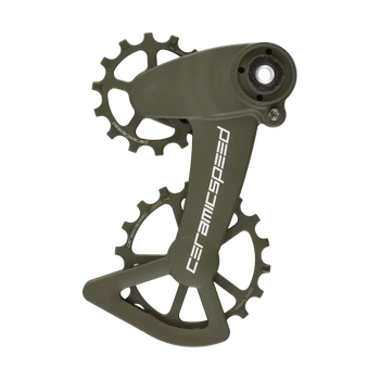 Wózek Przerzutki CeramicSpeed OSPW X SRAM Eagle Mechanical Cerakote Military Olive Coated