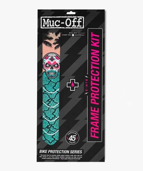 MUC-OFF ZESTAW NAKLEJEK OCHRONNYCH NA RAMĘ Frame Protection Kit - E-MTB - Day of The Shred