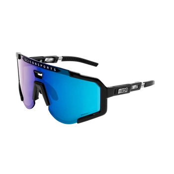 Okulary SCICON AEROSCOPE Black Gloss - SCNPP Multimirror Blue