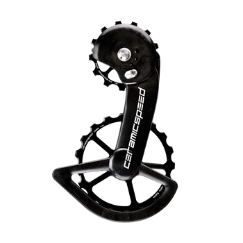 Wózek Przerzutki CeramicSpeed OSPW X Shimano GRX/Ultegra RX 2x Czarny