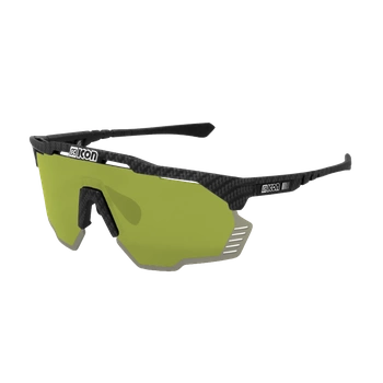 Okulary SCICON AEROSHADE KUNKEN Carbon Matt - SCNPP Green Trail