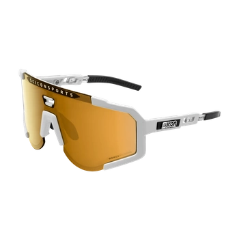 Okulary SCICON AEROSCOPE White Gloss - SCNPP Multimirror Bronze