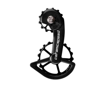 Wózek Przerzutki CeramicSpeed OSPW Shimano 9100/R8000 Series Czarny