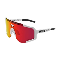 Okulary SCICON AEROSCOPE White Gloss - SCNPP Multimirror Red