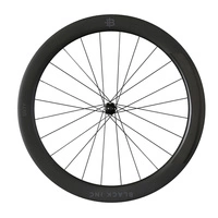 Komplet kół szosowych BLACK INC SIXTY Clincher Rim Brake (Shimano 11 SP Alu) wys. stożka 56 mm, BI-WH60CLAR-RIM