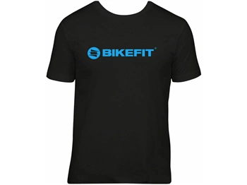 Koszulka T-Shirt BIKEFIT Czarno-Niebieska