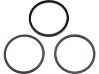 Zestaw Podkładek Dystansowych WheelsMFG ID 42mm Aluminiowe Czarne