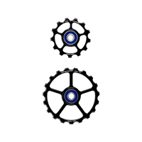Zamienne Kółka Przerzutki CeramicSpeed 13+19 Czarne Coated