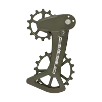 Wózek Przerzutki CeramicSpeed OSPW X Shimano 12s XT/XTR Cerakote Military Olive Coated