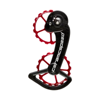 Wózek Przerzutki CeramicSpeed OSPW SRAM 10+11s Mechanical Czerwony Coated