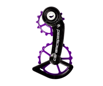 Wózek Przerzutki CeramicSpeed OSPW SRAM Red/Force AXS Series Cerakote Purple Coated