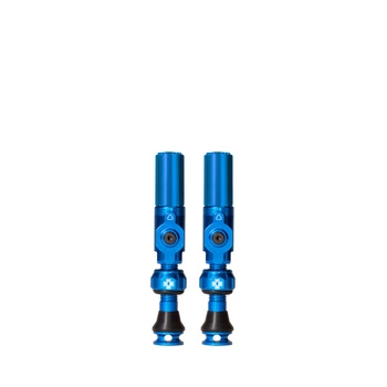MUC-OFF BIG BORE HYBRID SCHRADER 30mm BLUE - Wentyle Bezrdzeniowe Tubeless 30mm Niebieskie