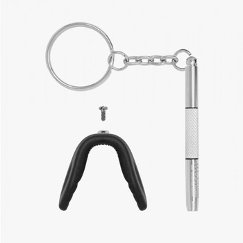 Noski SCICON AEROWATT NOSE PIECE (FLEXI FIT) Black Gloss