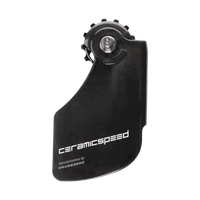 Wózek przerzutki CeramicSpeed OSPW Aero Shimano Dura Ace 9100 / Ultegra 8000 czarny "Coated"