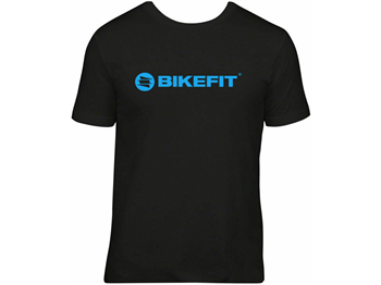Koszulka T-Shirt BIKEFIT Czarno-Niebieska